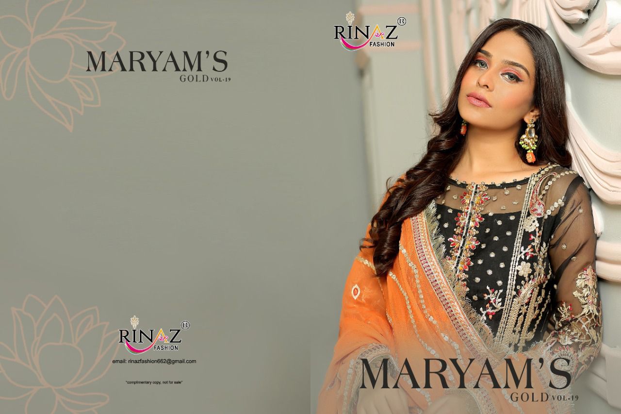 MARYAM’S GOLD- VOL.-19 BY RINAZ-FASHION